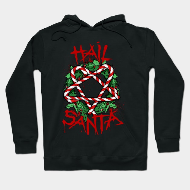 Hail Santa Hoodie by ShopCulture